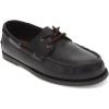 DOCKERS Mens Vargas Leather Casual Classic Boat Shoe(Black)
