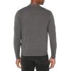Dockers Mens Regular Fit Long Sleeve Cardigan Sweater(Dark Grey Heather)