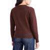 Dockers Mens Regular Fit Long Sleeve Cardigan Sweater(Decadent Chocolate Brown – Argyle)