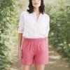 Dockers Womens Regular Fit Long Sleeve Button Down ShirtButton Down Shirt(Rose Quartz Pink – End on End (Poplin))