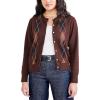 Dockers Mens Regular Fit Long Sleeve Cardigan Sweater(Decadent Chocolate Brown – Argyle)