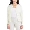Dockers Mens Regular Fit Long Sleeve Cardigan Sweater(Egret)