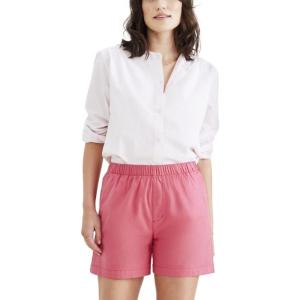Dockers Womens Regular Fit Long Sleeve Button Down ShirtButton Down Shirt(Rose Quartz Pink – End on End (Poplin))