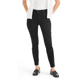 Dockers Womens Skinny Fit Weekend Chino Pants(Beautiful Black Wash)