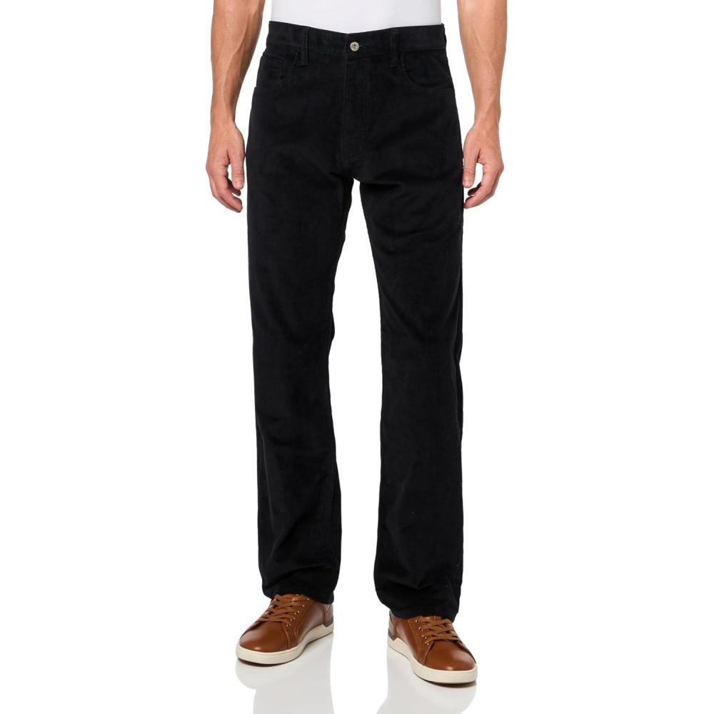 image:imageDockers Mens Straight Fit Jean Cut All Seasons Tech PantsBeautiful Black