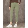 DOCKERS Womens Slim Fit Ankle Refined Pant(Camo Green)