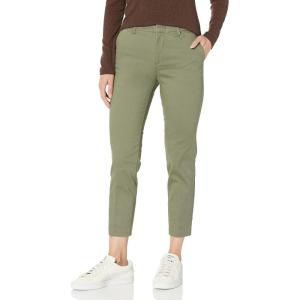 DOCKERS Womens Slim Fit Ankle Refined Pant(Camo Green)