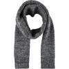 DOCKERS mens Soft Winter Scarves – Regular and Reversible(Grey)