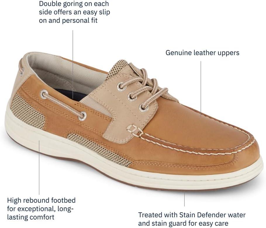 image:imageDockers Mens Beacon Boat ShoeTanTaupe