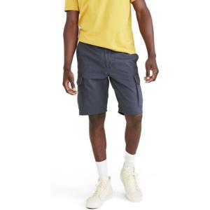 DOCKERS Mens Men’s Classic Fit Perfect Cargo Short(Maritime Blue)
