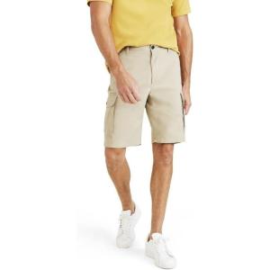 DOCKERS Mens Men’s Classic Fit Perfect Cargo Short(Sand Dune Khaki)