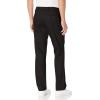 Dockers Mens Athletic Fit Signature Khaki Lux Cotton Stretch Pants(Black)