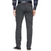 Dockers Mens Athletic Fit Signature Khaki Lux Cotton Stretch Pants(Charcoal Heather)