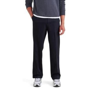 DOCKERS Men’s Relaxed Fit Signature Iron Free Khaki Pants(Beautiful Black)