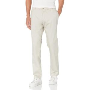 Dockers Mens Athletic Fit Signature Khaki Lux Cotton Stretch Pants(Cloud)