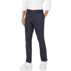 Dockers Mens Athletic Fit Signature Khaki Lux Cotton Stretch Pants(Navy)