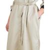 Dockers Womens Relaxed Fit Long Sleeve Dress(Sahara Khaki)