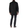 DOCKERS mens Henry Wool Blend Top Coat (Regular and Big & Tall Sizes)(Black)