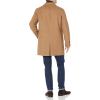 DOCKERS mens Henry Wool Blend Top Coat (Regular and Big & Tall Sizes)(Camel)