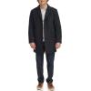 DOCKERS mens Henry Wool Blend Top Coat (Regular and Big & Tall Sizes)(Navy (Without Bib))