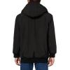 DOCKERS mens Softshell Sherpa Lined Bomber Jacket (Standard and Big & Tall)(Deep Black)