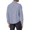 Dockers Men’s Regular Fit Long Sleeve Casual Shirt (Regular and Big & Tall)(Dark Blue Wash)
