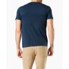 Dockers Men’s Slim Fit Short Sleeve Graphic Tee Shirt – Legacy (Standard and Big & Tall)(Navy Logo)