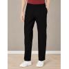 Dockers Men’s Classic Fit Signature Lux Cotton Stretch Pants-Pleated (Regular and Big & Tall)(Black Wash)