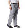 Dockers Men’s Classic Fit Signature Lux Cotton Stretch Pants-Pleated (Regular and Big & Tall)(Burma Grey)