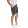 Dockers Mens Ultimate Straight Fit 7.5″ Pull on Shorts with Supreme Flex(Car Park Grey (Twill))