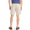 Dockers Men’s Ultimate Straight Fit Supreme Flex Shorts (Standard and Big & Tall)(Parkfield Buttercream Blue Stripe)