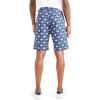 Dockers Men’s Ultimate Straight Fit Supreme Flex Shorts (Standard and Big & Tall)(Vintage Indigo Blue Oyster Print)