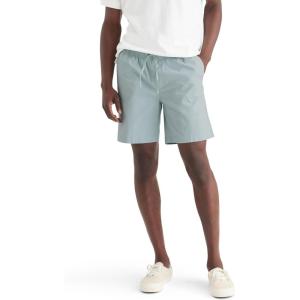 Dockers Mens Ultimate Straight Fit 7.5″ Pull on Shorts with Supreme Flex(Harbor Grey)