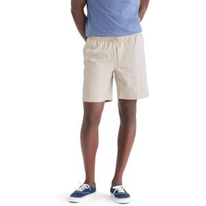 Dockers Mens Ultimate Straight Fit 7.5″ Pull on Shorts with Supreme Flex(Nomad Sahara Khaki)