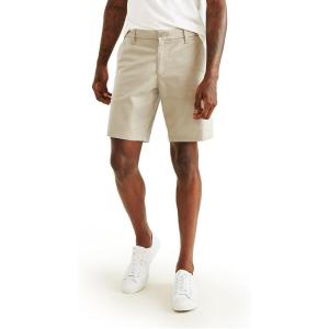 Dockers Men’s Ultimate Straight Fit Supreme Flex Shorts (Standard and Big & Tall)(Porcelain Khaki)