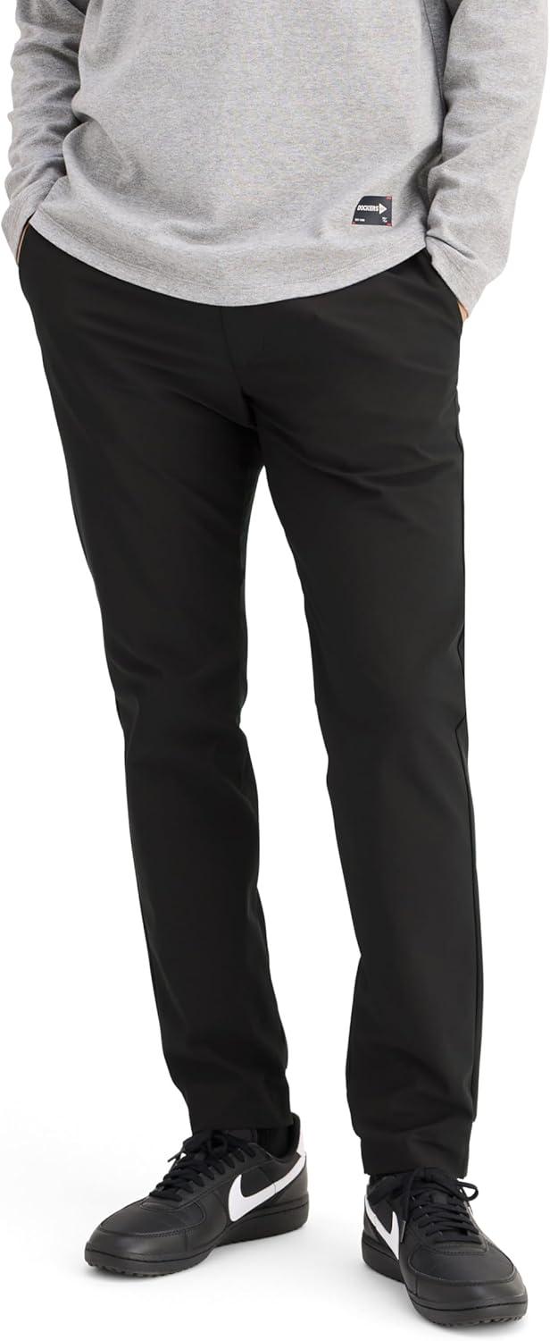 image:imageDockers Mens Dockers Mens Go Airweave Jogger Slim FitBeautiful Black