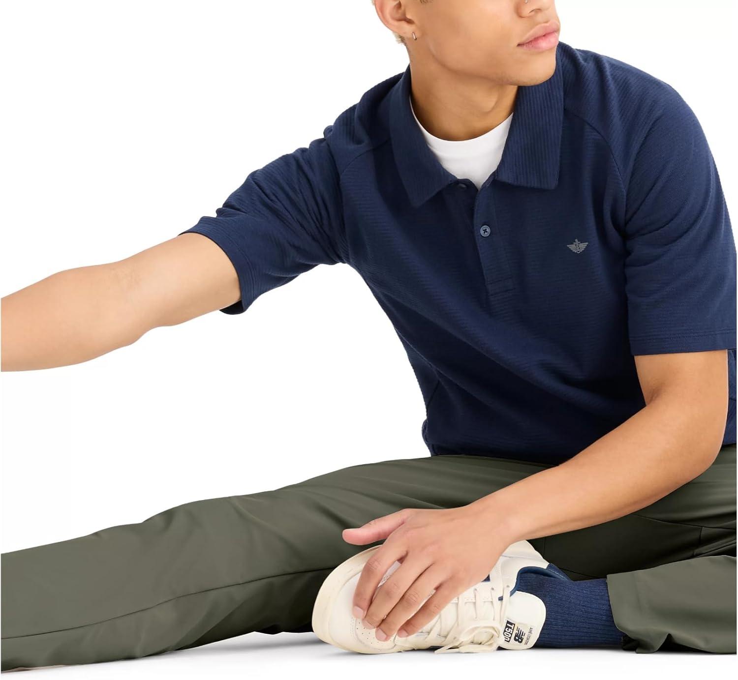 image:imageDockers Mens Dockers Mens Go Airweave Jogger Slim FitTea Leaf