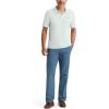 Dockers Mens Dockers® Men’s Slim Fit Short Sleeve Performance Pique Polo(Pastel Blue)