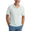 Dockers Mens Dockers® Men’s Slim Fit Short Sleeve Performance Pique Polo(Pastel Blue)