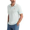 Dockers Mens Dockers® Men’s Slim Fit Short Sleeve Performance Pique Polo(Pastel Blue)