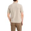 Dockers Mens Dockers® Men’s Slim Fit Short Sleeve Performance Pique Polo(Sahara Khaki)
