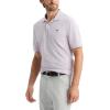 Dockers Mens Dockers® Men’s Slim Fit Short Sleeve Performance Pique Polo(Thistle)