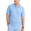 Dockers Mens Dockers® Men’s Slim Fit Short Sleeve Performance Pique Polo(Vista Blue)