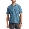 Dockers Men’s Dockers® Men’s Go Polo Regular Fit(Bluestone)