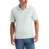 Dockers Mens Dockers® Men’s Slim Fit Short Sleeve Performance Pique Polo(Pastel Blue)