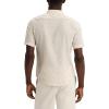 Dockers Men’s Dockers Men’s Regular Fit Short Sleeve Ultimate Shirt(Sahara Khaki Print)