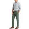 Dockers Men’s Dockers® Men’s Signature Shirt Long Sleeve Classic Fit with Stain Defender®(Lucent White Plaid)