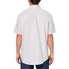 Dockers Men’s Dockers® Men’s Signature Shirt Short Sleeve Classic Fit with Stain Defender®(Cornelius Lucent White Plaid)