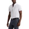 Dockers Men’s Dockers® Men’s Signature Shirt Short Sleeve Classic Fit with Stain Defender®(Dean Thistle Pattern)