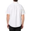 Dockers Men’s Dockers® Men’s Signature Shirt Short Sleeve Classic Fit with Stain Defender®(Lucent White)